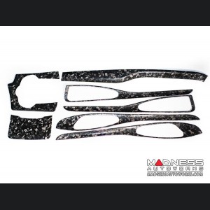 Alfa Romeo Stelvio Complete Interior Trim Kit - Forged Carbon Fiber 